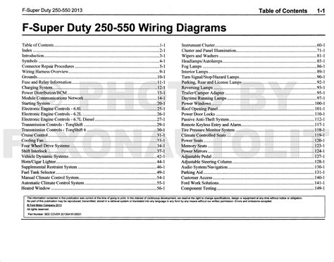 Oak wiring harness at the relay and set aside the relay fuse. 2013 Ford F250-F550 Super DutyTruck Wiring Diagram Manual ...