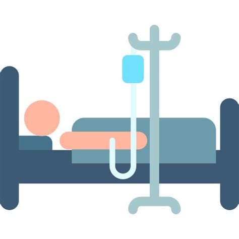 A Person Laying On A Hospital Bed With An Iv Attached To The Armrests