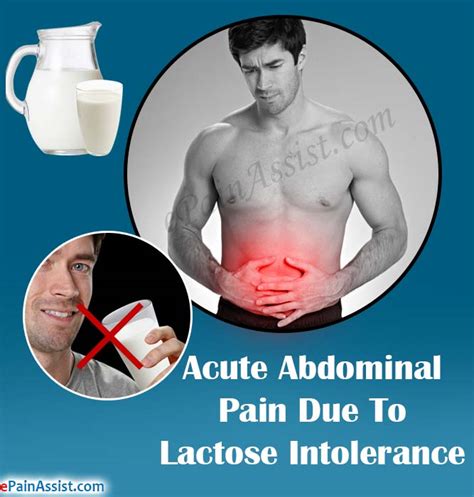 Acute Abdominal Pain Due To Lactose Intolerance