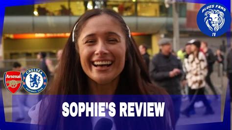 Arsenal 1 2 Chelsea Sophies Review Fan Cams Youtube