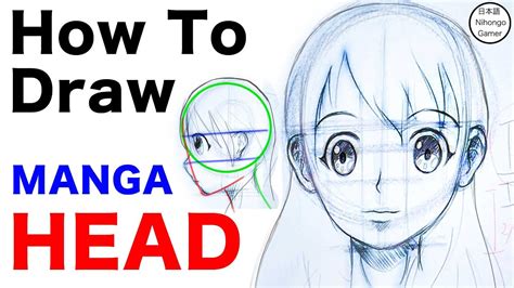 How To Draw Female Manga Head｜ Anime Style｜apple Pencil Tutorial