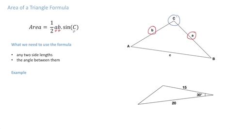This video explains the relationship between. IB Math Studies - Area of a Triangle Formula - YouTube