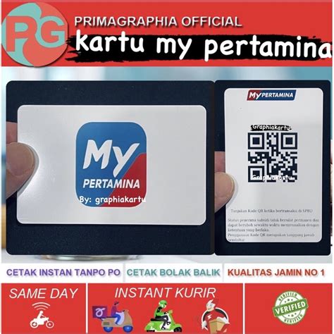Jual Kartu Bensinkartu My Pertaminacetak Kartu Pvc Bahan Premium