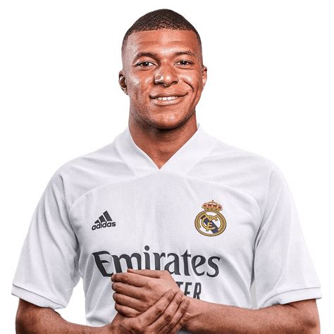 kylian mbappe real madrid png