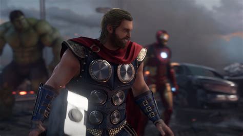 Marvels Avengers Game Characters Redesign Shows New Thor