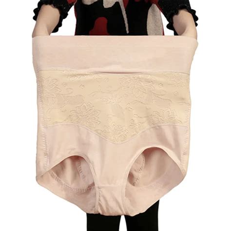 5xl Plus Size Ladies Underwear Woman Panties Underwear Womens High Waist Tummy Control Body