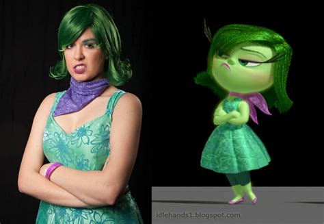 Disgust Cosplay From Pixars Inside Out By Scissorwizardcosplay On