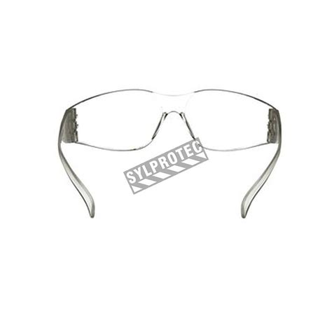 3m virtua max protective eyewear with clear polycarbonate lenses