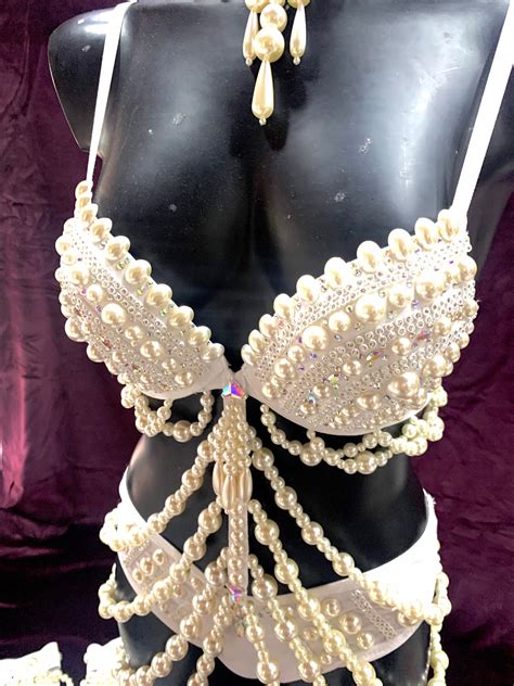 Pearl Costume For Showgirl Drag Queen Burlesque Performer Etsy