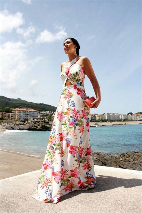Floral Maxi Dress Vestidos Para Boda En Playa Invitada Vestidos De