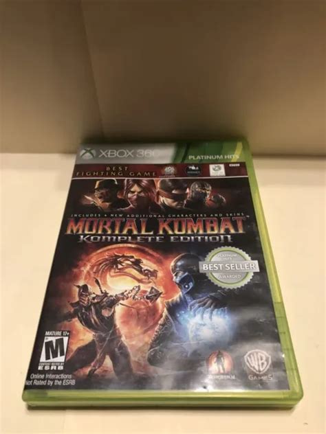 Mortal Kombat Komplete Edition Xbox 360 2000 Picclick
