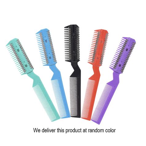 Diy Hair Razor Comb Hairdressing Thinning Scissor Double Ended Hair