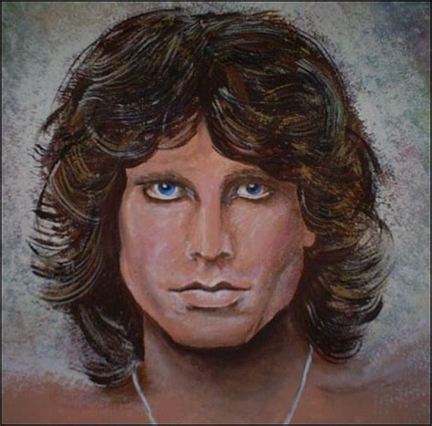 Jim Morrison Painting By Michelle Williams Fine Art America