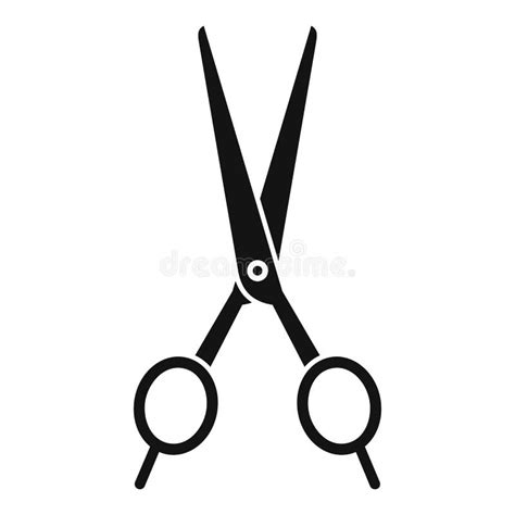 Simple Hairdresser Icon Scissors Comb Stock Illustrations 946 Simple
