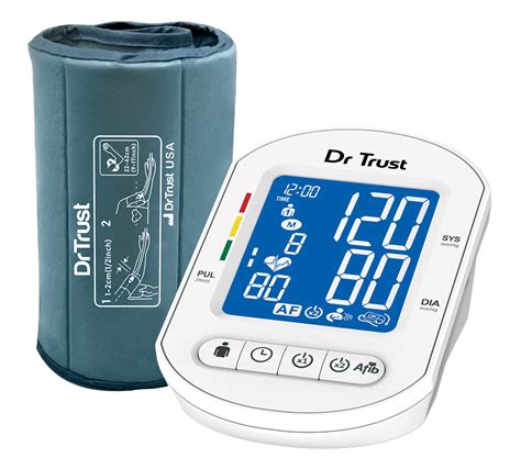 Dr Trust Usa Blood Pressure Machine Digital Blood Pressure Monitor