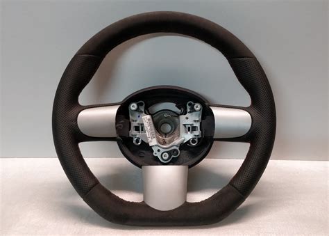 Mini Cooper Steering Wheel Flat Alcantara Jcw Custom R50 R52 R53 Red