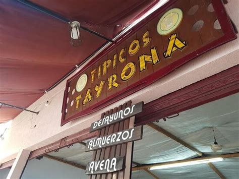 Menu At Tipicos Tayrona Restaurant Espinal