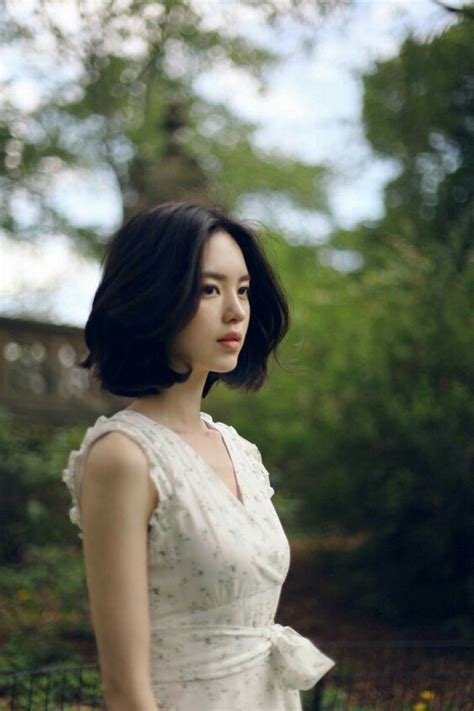 Pretty short ombre hair for asian girls /pinterest. Image result for korean bob | Hair styles, Asian short ...