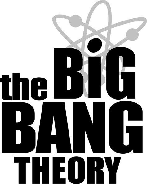 The Big Bang Theory Logo Black And White Brands Logos