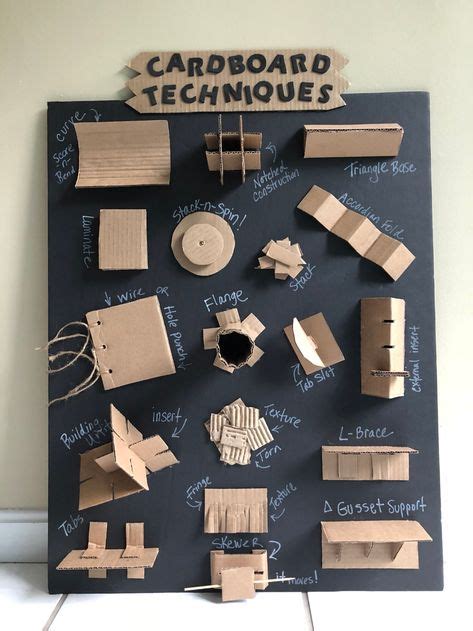 53 Cardboard Modelling Ideas In 2021 Cardboard Model Cardboard