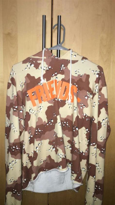 Vlone Vlone Camo Friends Hoodie Grailed