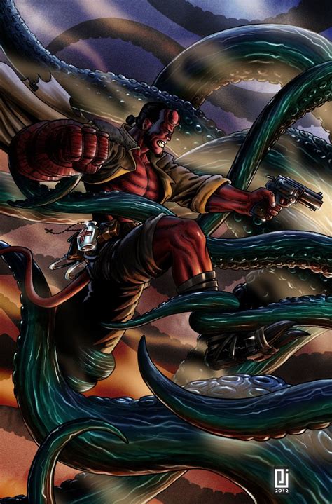 Hellboy By Peejaycatacutan On Deviantart Dark Horse Comics Comic
