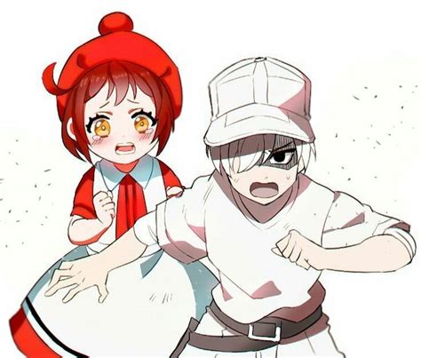It's where your interests connect you with your sleepy ash. Red blood cell x white blood cell as kids | Anime Amino