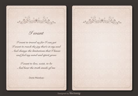 Free Background Templates For Poems Printable Templates