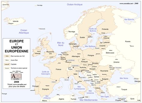 Europe in the world map labeled with countries. Euratlas-Info Member's Area: Europe - U.E. L. C. FR