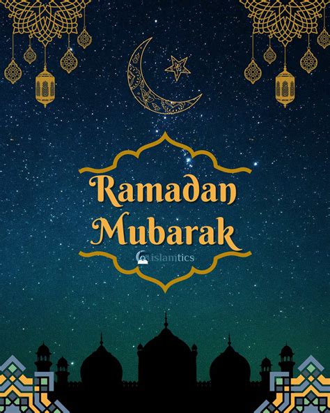 Ramadan Mubarak 2023 Islamtics