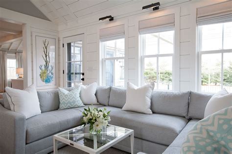 Hazlegrove 7232 Beach Theme Living Room Grey Couch Living Room