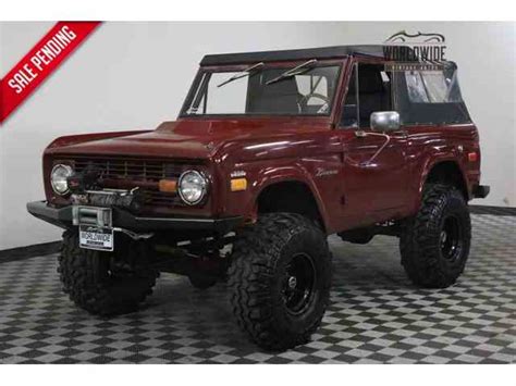 1974 Ford Bronco For Sale On 13 Available