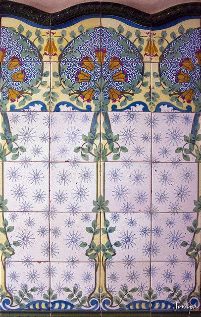 Bcn Diputacio 75 Art Nouveau Pattern Tile Art Art Deco Tiles
