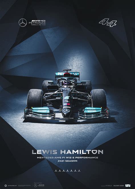 Mercedes Amg Petronas F Team Lewis Hamilton Collector S Edition Speedflag