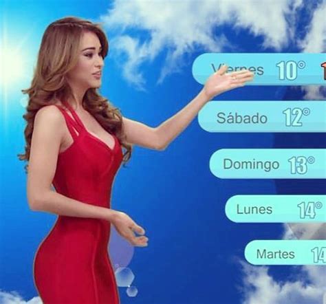 Meet Yanet Garcia The Gorgeous Weather Girl From Mexico Who Has Taken