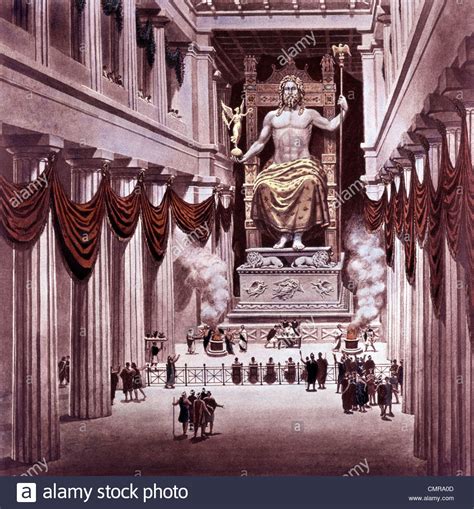 The description of the most prestigious statue was made by the greek historian and geographer pausanias. ABBILDUNG DER SIEBEN WELTWUNDER DER ANTIKEN WELT 435 V ...