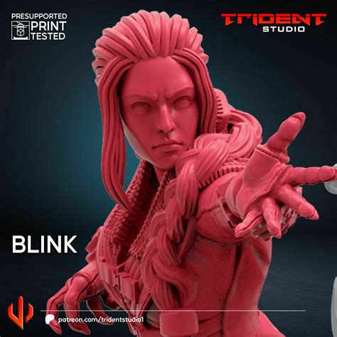 3d File Blink X Men Days Of Future Past 🔮・template To Download And 3d Print・cults