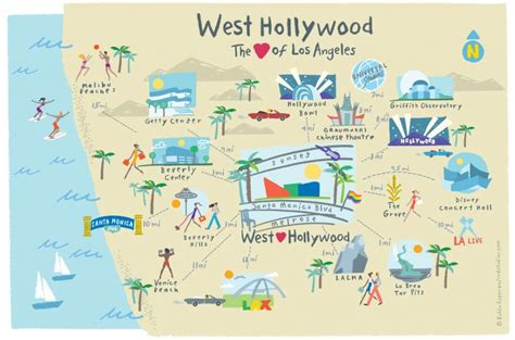 La Ville De Los Angeles Est Très étendue Et Des Kilomètres Séparent
