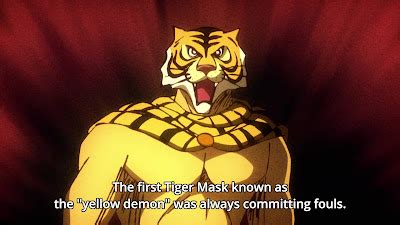 Tiger Mask W Il Vecchio Uomo Tigre E L Analisi Di Tutte Le Citazioni E