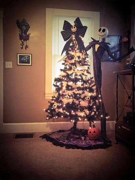 20 Black Christmas Tree With Gothic Style Homemydesign Nightmare