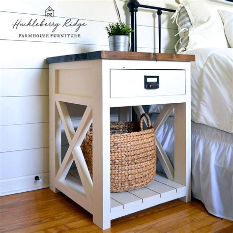 Two Drawer Nightstand Plans By Ana Nightstands Ana White 2 Drawer