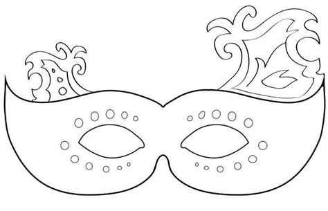 Get Free Printable Mardi Gras Or Masquerade Mask Templates Mardi Gras