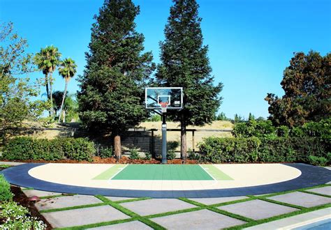 Design Ideas Backyard Basketball Court Allsport America Inc