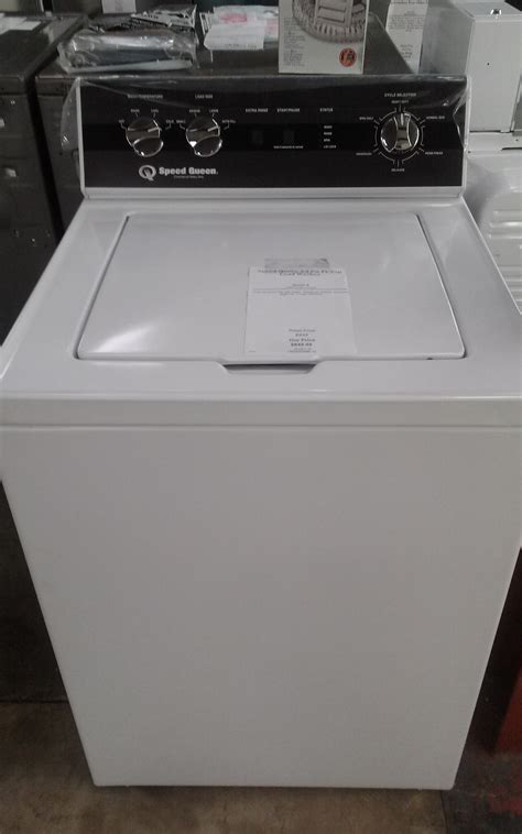 Speed queen user reviews frequently comment on the washers ability to operate with minimal vibration, making these machines great for second story installations. Speed Queen 3.2 Cu Ft Top Load Washer-AWN63RSN115TW01