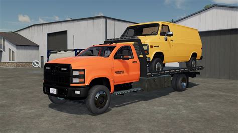 Fs Chevy Hd Rollback Tow Truck Farming Simulator Mods Youtube