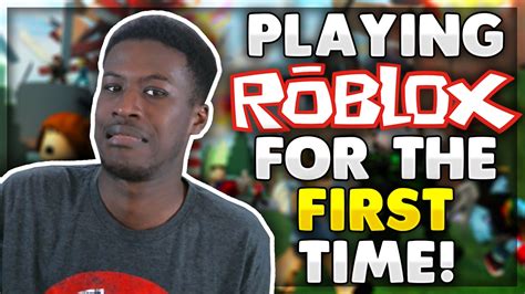 Playing Roblox For The First Time Ever Youtube