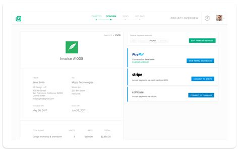 https://www.hellobonsai.com/invoicing-payments | Invoicing software, Freelance invoice, Invoicing