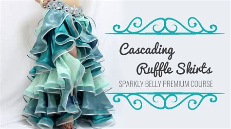 Make Your Own Cascading Ruffle Skirts YouTube