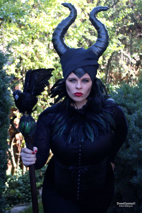 The diy maleficent costume is therefore the perfect idea for women and girls to slip into the role of a fascinating dark fairy. Doodlecraft: Maleficent Movie Costume Staff DIY!