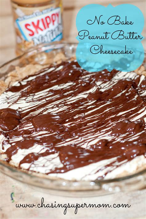 But don't worry, this cheesecake still has that rich and tangy flavor of cream cheese, and it is still smooth and creamy. No Bake Peanut Butter Cheesecake | Peanut butter ...